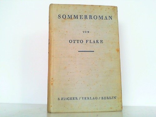 Sommerroman flake otto - sommerroman., otto:
