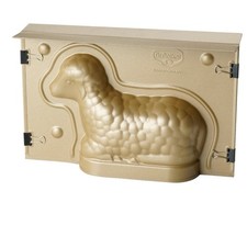 Dr. Oetker Lämmchenbackform "Goldiges Ostern", Lammform, Osterbackform antihaft