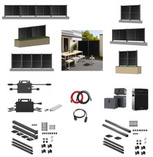 Solarzaun Balkonkraftwerk 800W