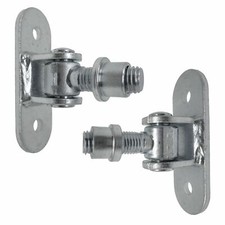 Torangel M16 / M18 mit Einschweißmutter Anschraubplatte Torscharnier Scharnier