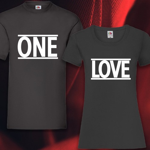 One love shirt couple - love, t-shirt