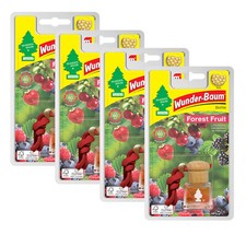 4x Wunderbaum Duftflakon Lufterfrischer Autoduft Forest Fruit 1er Pack