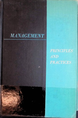 Management principles and - principles,
