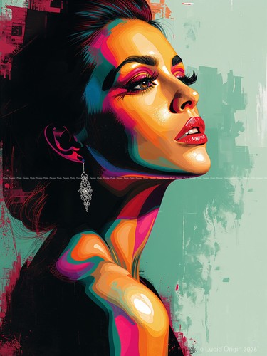 Poster kunstdruck - a4,