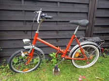 DDR  MIFA 20 Zoll Klappfahrrad Klappi Fahrrad Original Felgenbremse 