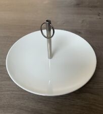 Teller, Etagere 1 Stock, Plätzchenteller o.ä., neuwertig, weiß