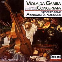 Viola Da Gamba Concertate von Pank, Akm | CD | Zustand sehr gut