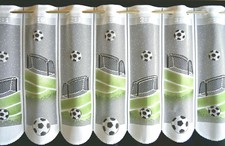 Fußball Scheibengardine