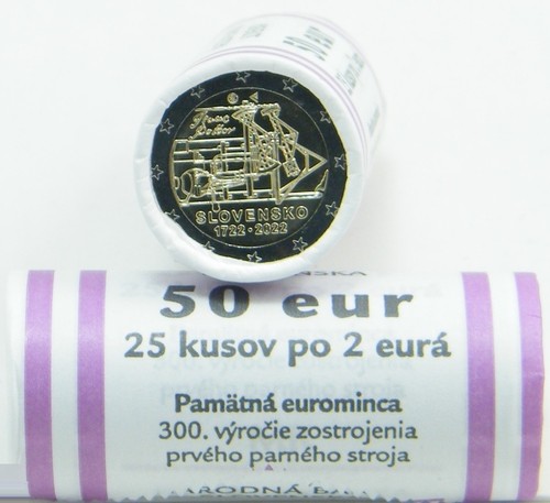 Rolle münzen 2 euro - 25,