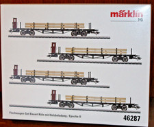 Märklin 46287 Flachwagen-Set