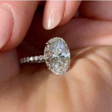 Ovalschliff 3,15 kt Diamant