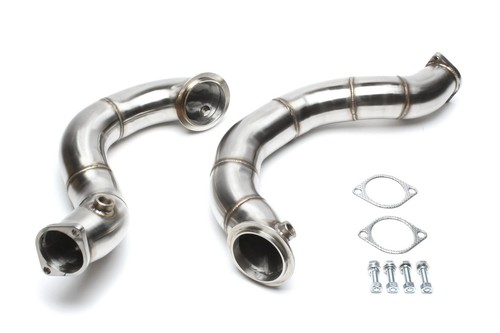 Edelstahl downpipe 76mm - ta,
