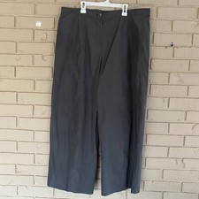 PETER O. MAHLER Gray Wide Leg