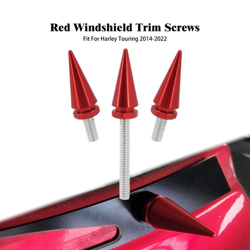 Rot spike windschutzscheibe - rot,