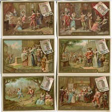 Liebig-Sammelbilder Serie Nr. A 83, Lebensstufen