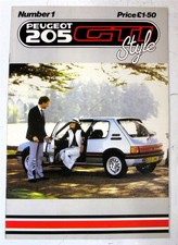 PEUGEOT 205 GTi Style Owner's