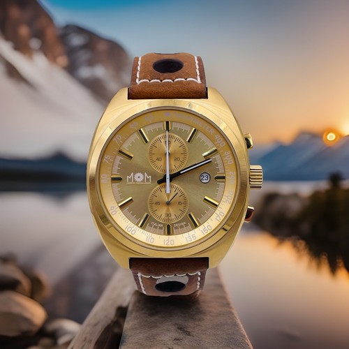 Mom italy uhr chrono plattiert - uhr,