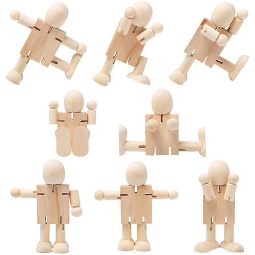 Holzfiguren kinder basteln - kinder,