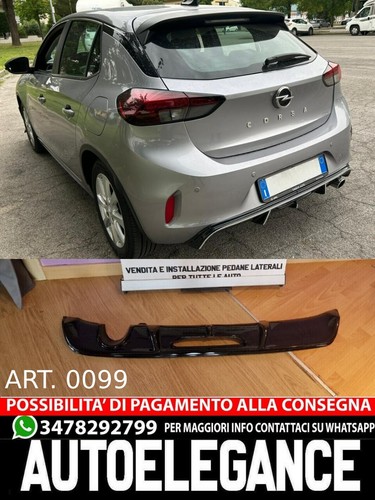 Diffusor für opel - corsa, f