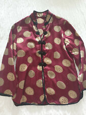 Seidenbluse asiatisch Gr. 36