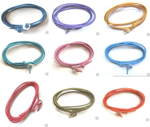 Echt leder armband - armband, große
