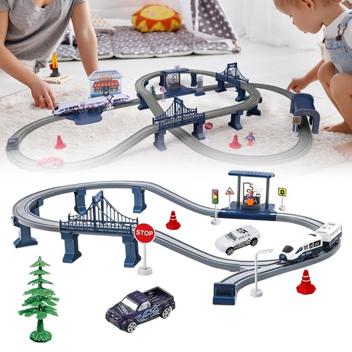 Elektrischer zug set eisenbahn - elektrischer,