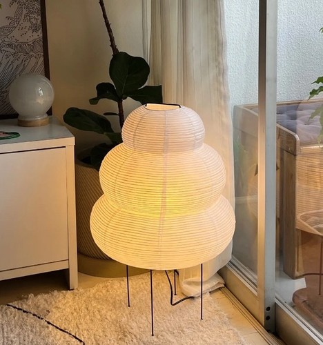 Große reispapier lampe - lampe,