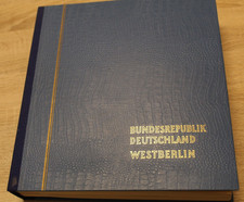Schaubek Vordruckalbum brillant - Bund 1949-1990 bereits mit vielen Briefmarken
