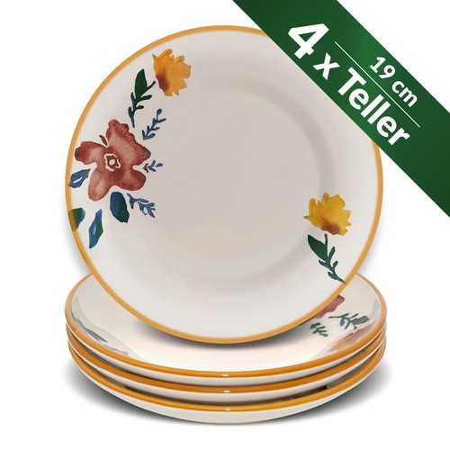 Keramik suppenteller 4er - keramik,