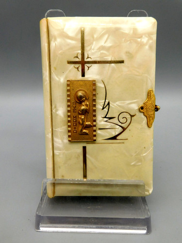 Antike gebetsbuch taschenbibel - gebetsbuch,