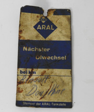 Alter Vintage Ölwechsel