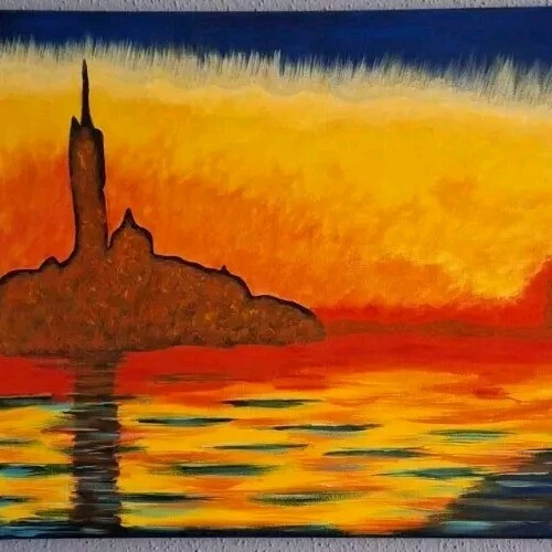 Abendstimmung in venedig - ,