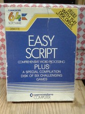 Commodore 64 Easy Script Softwarepaket.
