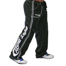 (007) Best Body Nutrition Gym Pant Herren Trainingshose Schwarz Gr. XXL Fitness