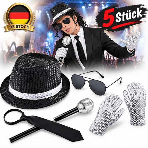 Retro popstar kostüm michael - popstar,