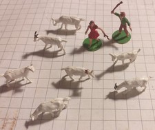 Ziegen, Schweine, Hirtenkinder