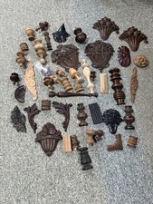 Zierteile  Applikationen Wanduhr Pendeluhr  Wiener Regulator Freischwinger