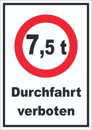 Durchfahrt verboten tonnen - durchfahrt,