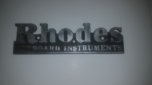 Fender rhodes piano logo - -,