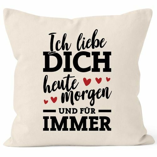 Kissen bezug ich - ich, dich