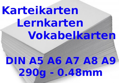 Karteikarten lernkarten - karteikarten,