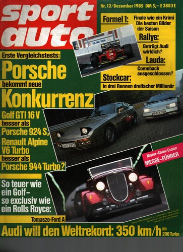 Zeitschrift sport auto von - sport,