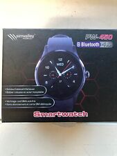Simvalley  Smartwatch PW-450 Schwarz Farbdisplay LTE BT