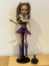 Monster High: Clawdeen Wolf Ghouls Alive Puppe - voll funktionsfähig + komplett + Ständer