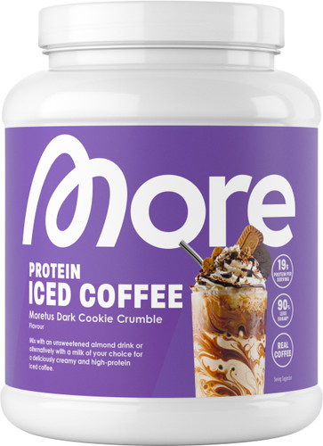 More protein iced coffee - more,