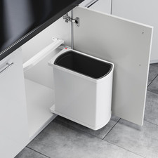 Abfallsammler Uno 18L weiß Abfallsorter Abfalleimer Mülleimer Hailo 3418001