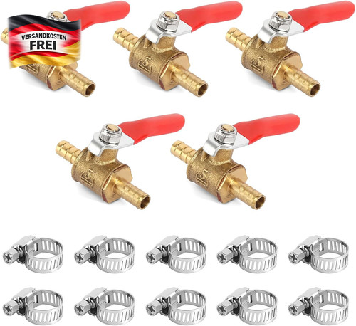 Kugelhahn mit 10 - mm,