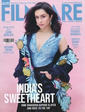 FILMFARE Nov Dez 2024 Englisches Bollywood Magazin aus Indien - Shraddha Kapoor