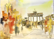 Aquarell - Berlin -