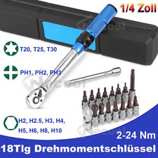 Drehmomentschlüssel 1/4" 2-24